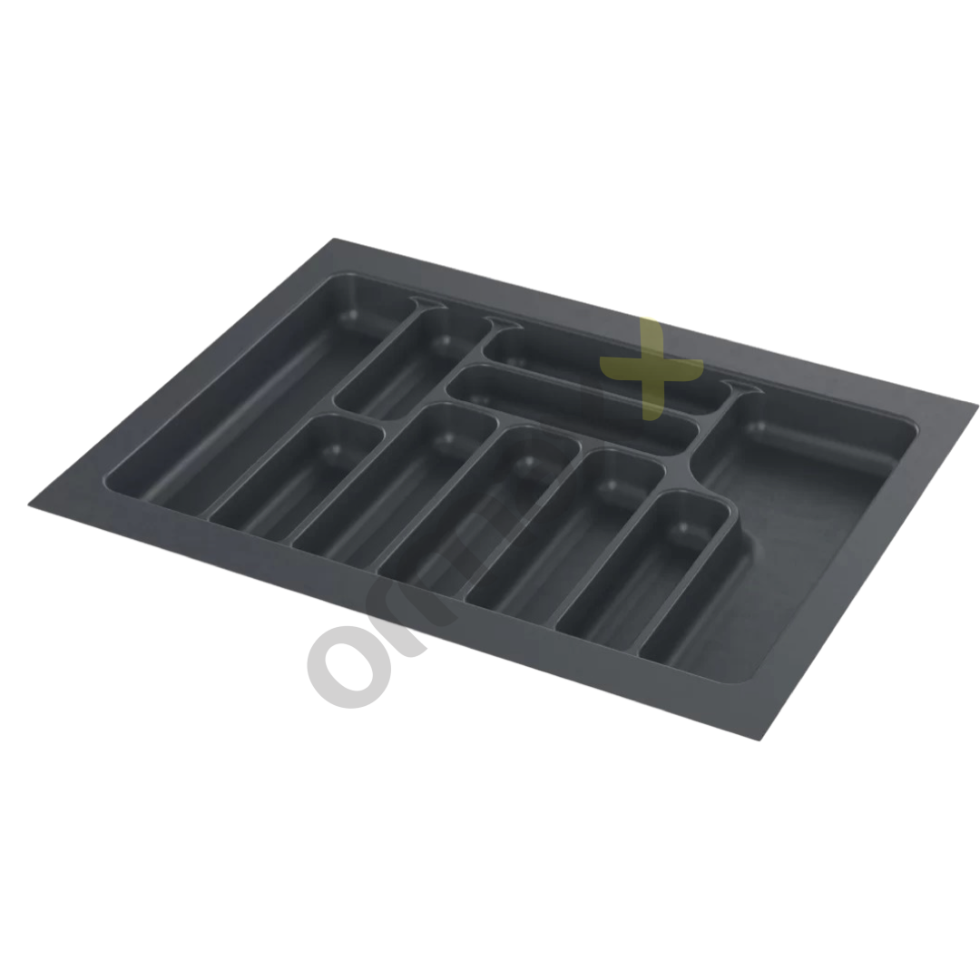 Starax S-2287-A Kaşıklık Antrasit 54*49 Cm {En:48 Derinlik:41 Kesilebilir} 8 Bölmeli