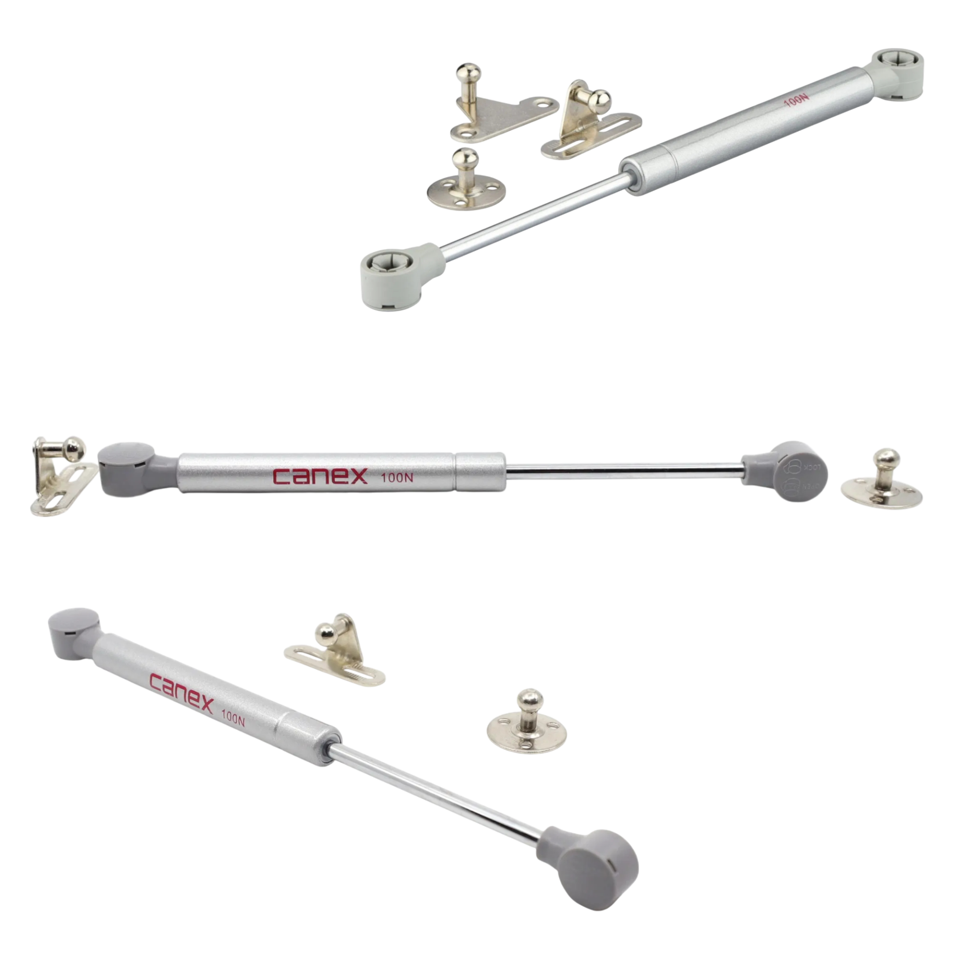 Canex Gazlı Piston Uzun 100 No ×10 Adet