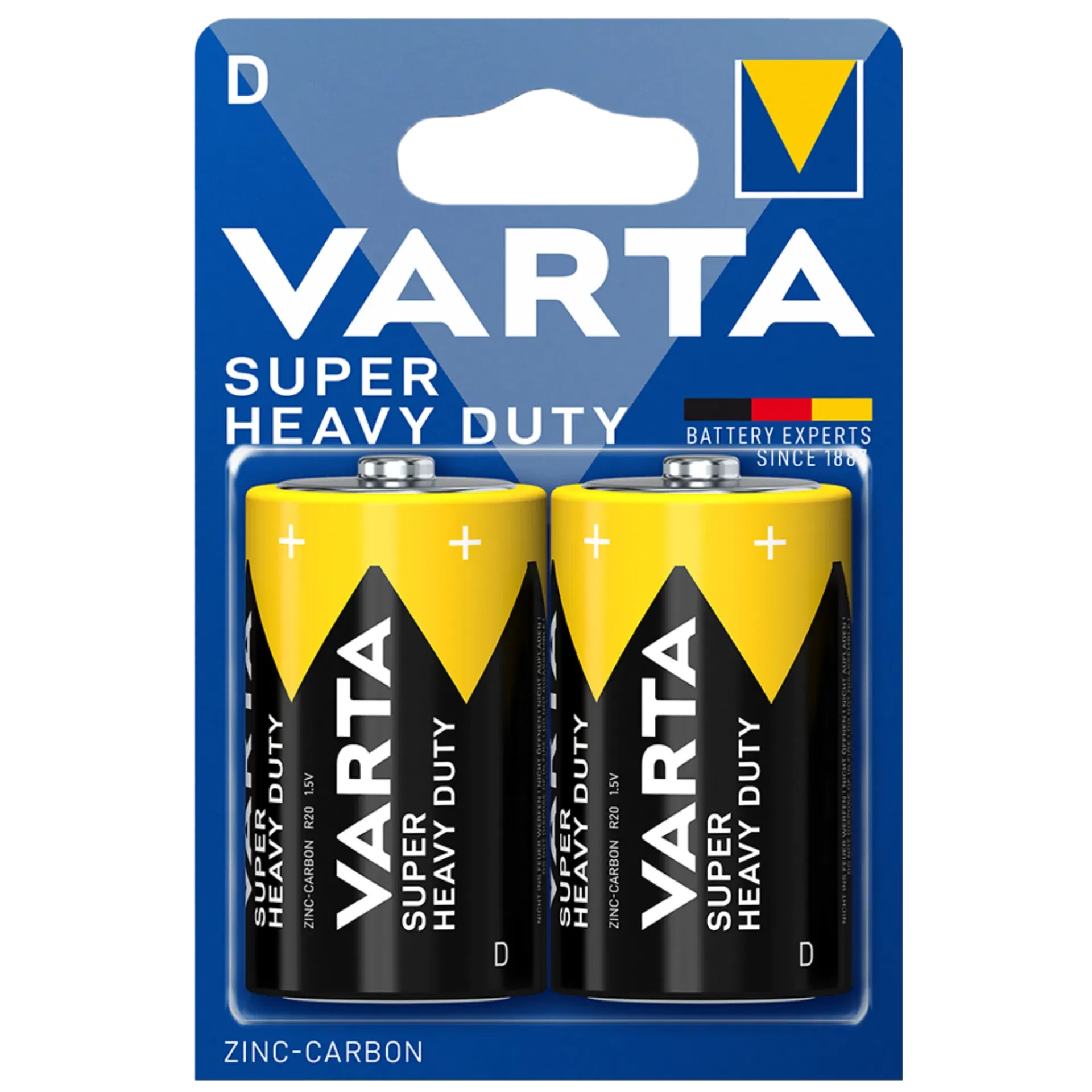 Varta Süperlife Çinko Büyük Pil 6342 (2'li Paket) 556540 ×12 Adet
