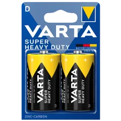 Varta Süperlife Çinko Büyük Pil 6342 (2'li Paket) 556540 ×12 Adet