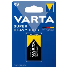Varta Süperlife 9 V Çinko Pil 6632 (1'li Paket) 556649 ×12 Adet