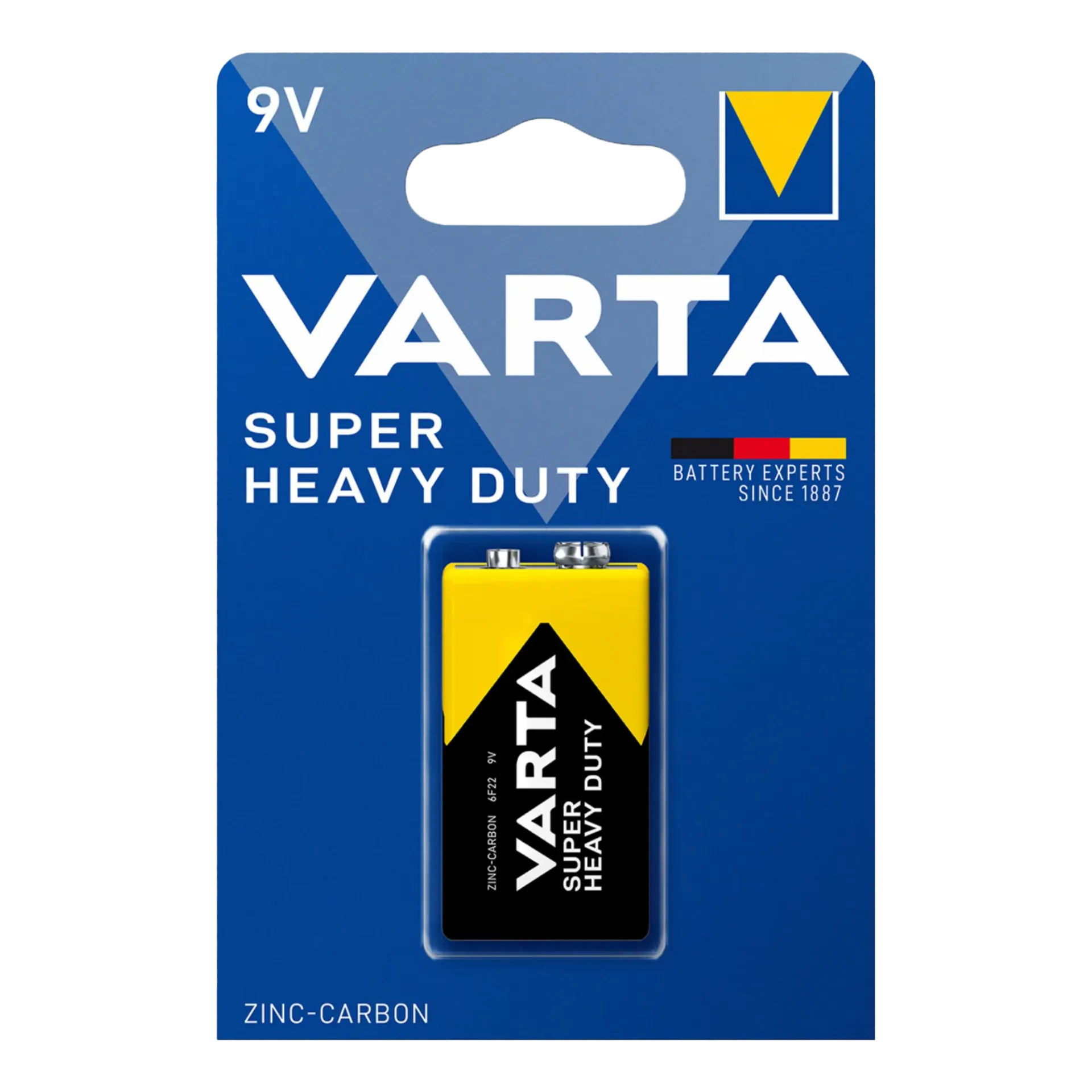 Varta Süperlife 9 V Çinko Pil 6632 (1'li Paket) 556649 ×12 Adet