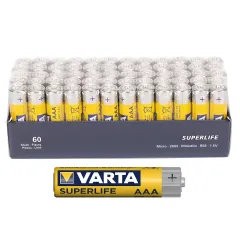 Varta Süperlife Çinko İnce Pil 1,5 V 5586 (2'li Paket) 745593 ×30 Adet