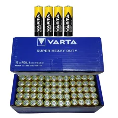 Varta Süperlife Çinko Kalem Pil 1,5 V 546465 (4'lü Paket) 022397 ×15 Adet