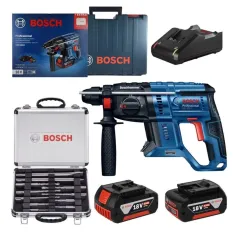 Bosch Akülü Kırıcı Delici GBH 180-LI+11 Parça Sds Set