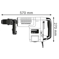 Bosch Akülü Kırıcı Delici GSH11E 10,1 Kg 0611316703