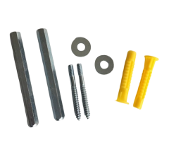 Gizli Raf Tutucu Seti Ø:8 mm 10 cm - 25'li Paket