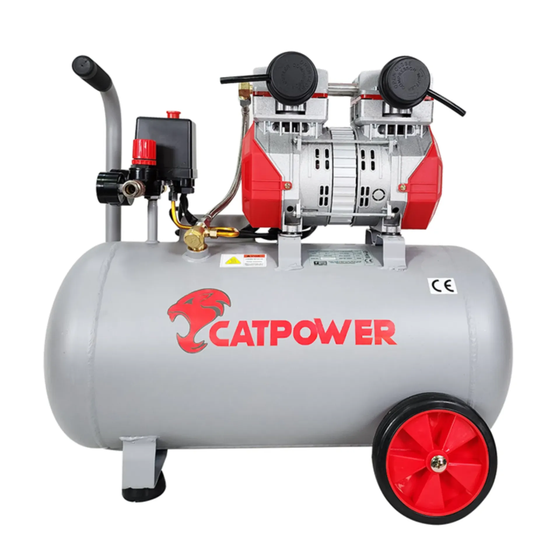 Catpower Eko Sessiz Yağsız Kompresör 2 HP 50 Lt CAT1154