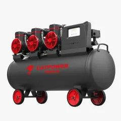 Catpower Sessiz Yağsız Kompresör 6 HP 100 Lt CAT1102