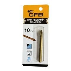 Gfb 4606 Cam-Seramik Delme Matkap Ucu Ø:10 mm 5'li Paket