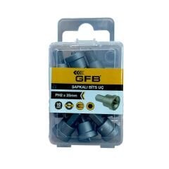 Gfb 2557 Şapkalı Bits Uç PH2 25 mm 10'lu Paket