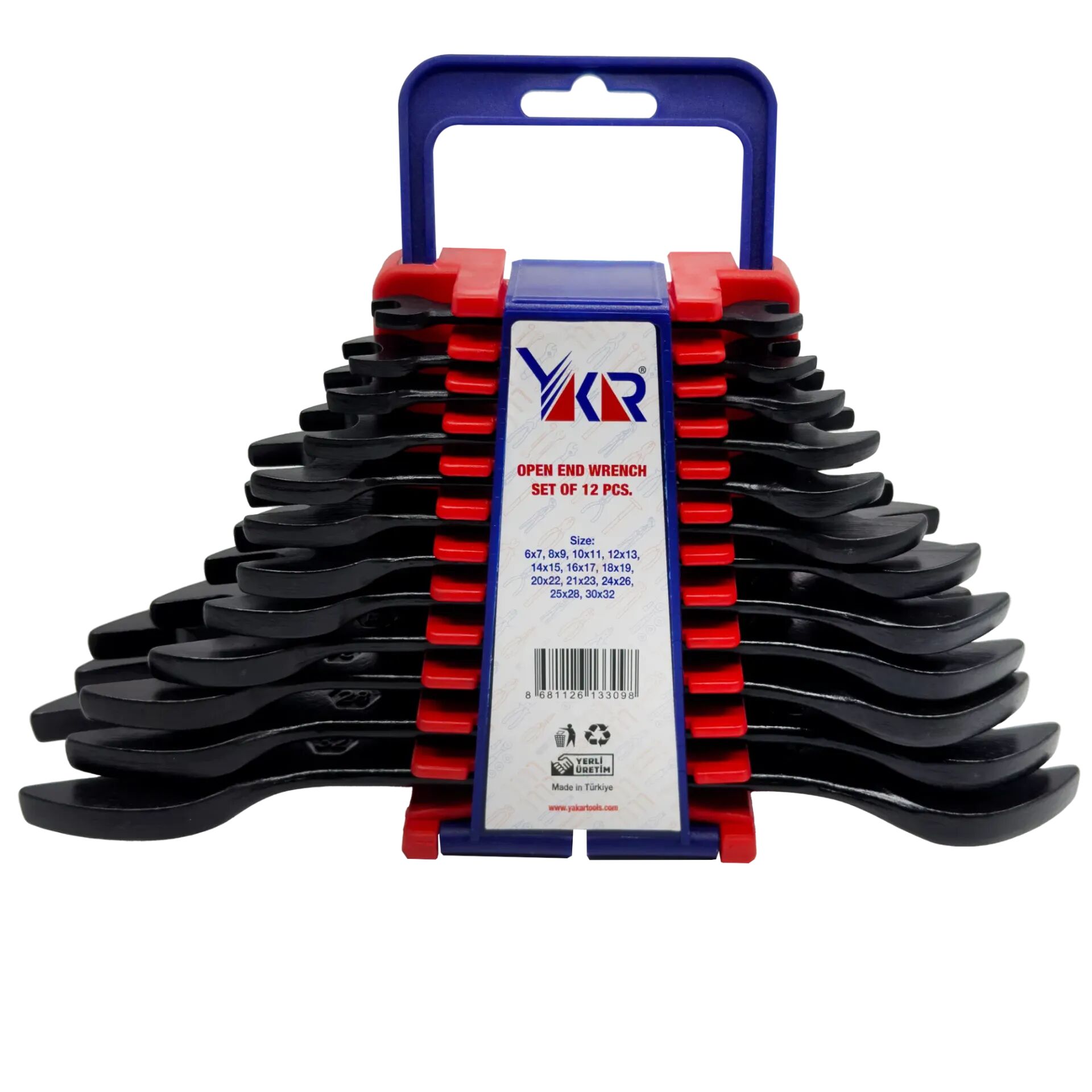 Yakar Açık Ağız Anahtar Takımı 12 Parça