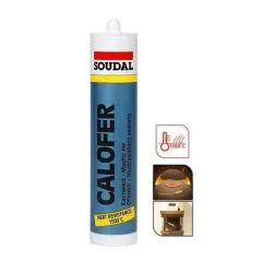 Soudal Calofer Şömine Mastik 1500°C 300 ml