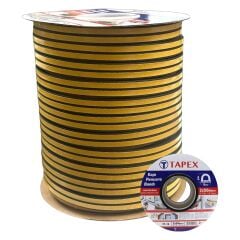Tapex Kapı Pencere Bandı Antrasit Gri 2x50 mt D Tipi 6*9 mm