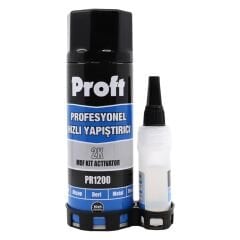 Proft Hızlı Yapıştırıcı Sprey:200 Ml Jel:50 Gr ■24 Adet