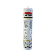 Soudal Silikon Siyah 280 gr ×30 Adet
