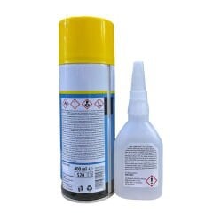 Soudal Mitre Kit 2C Hızlı Yapıştırıcı 400 ml+100 gr