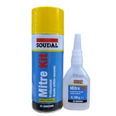 Soudal Mitre Kit 2C Hızlı Yapıştırıcı 400 ml+100 gr
