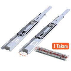 Minnes Teleskopik Çekmece Rayı 36*500 mm