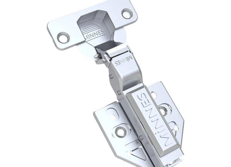 Minnes 3 D Frenli Yarım Deve Dolap Kapak Menteşesi