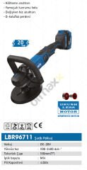 Labor Akülü Polisaj 20 V 4,0 Ah Kömürsüz Motor LBR96711