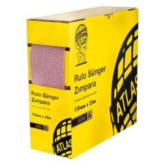 Atlas Rulo Sünger Zımpara Gold 115 mm 25 mt 100 Kum