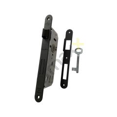Dooraks Oda Kilidi 40 Mm Ayna:23 Mm Oval Siyah 111E