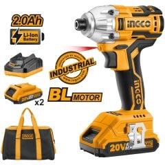 İngco CIRLI2002 Akülü Vidalama Kömürsüz Çift Akülü 20V