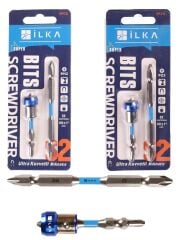 İlka Özel Bits Vidalama Uç Seti PZ 2*90 mm