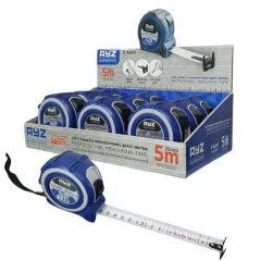 Ayz Muhafazalı Şerit Metre 5 mt x 25 mm - 9'lu Paket