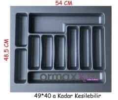 Kaşıklık Gri Desenli 55*49 Cm {En:49 Derinlik:40 Kesilebilir} 15'li Koli