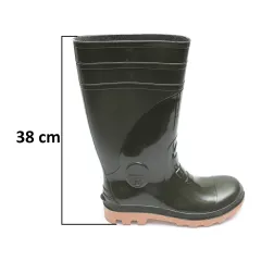 Gezer S5 Çelik Burun+Çelik Taban Çizme Haki