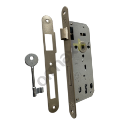 Dooraks Wc Kilidi 45 Mm Ayna:18 Mm Oval Nikel 211E