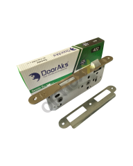 Dooraks Sessiz Wc Kilidi 40 mm Ayna:23 mm Oval Saten