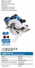 Labor Akülü Dairesel Testere 20 V 4,0 Ah Kömürsüz Motor LBR97616