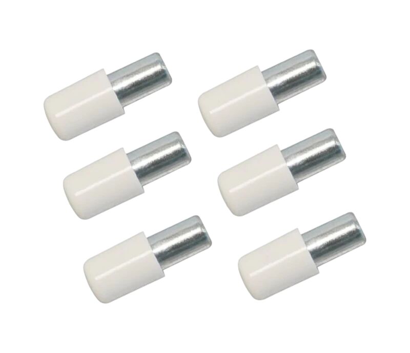 Metal Raf Pimi Plastik Başlı Beyaz Ø:5 mm 1000'li Paket