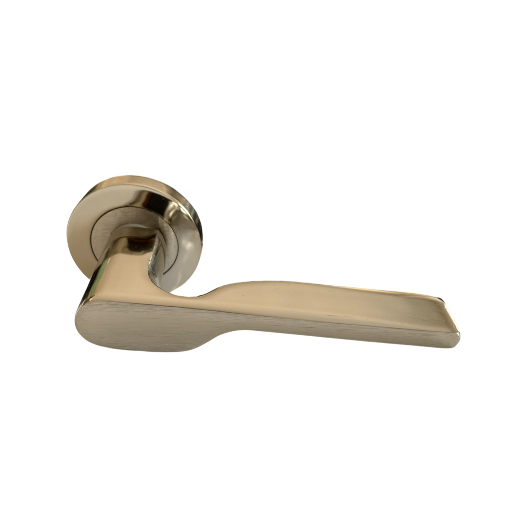 Gökçe Alm.Rozetli Wc Kapı Kolu Nikel Saten