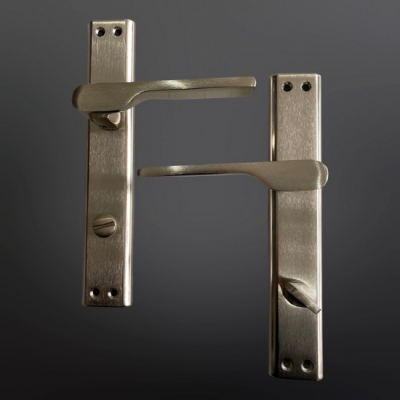 Gökçe Aynalı Wc-Sağ Kapı Kolu Nikel Saten