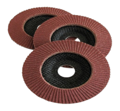 Karbosan Flap Disk Zımpara Ø:115x22 mm AO Kırmızı 60 Kum (982980) 10'lu Paket