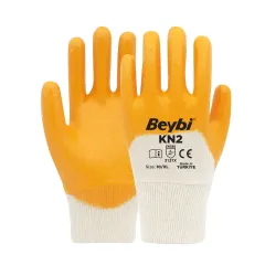 Beybi KN2 Nitril Eldiven Sarı - 288'li Koli