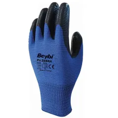Beybi PN5 Zebra Eldiven Mavi Siyah - 288'li Koli