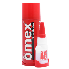 Fixomex Hızlı Yapıştırıcı 200 ml + 35 gr 25'li Koli