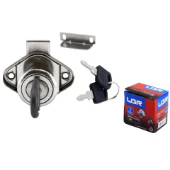 Çekmece Kilidi Oval Krom 106-22 - 12'li Paket