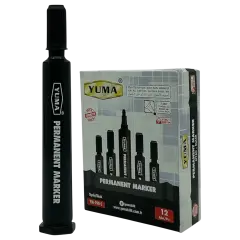 Yuma YM-790 Koli Kalemi Siyah - 12'li Paket