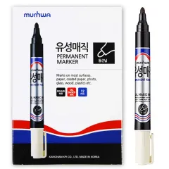 Munhwa Permanent Marker Koli Kalemi - 12'li Paket