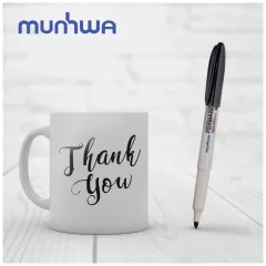 Munhwa Permanent Marker Asetat Kalemi - 12'li Paket