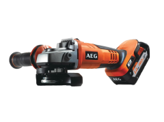AEG BEWS 18-125BLPX2-502C - Akülü Kömürsüz Motor Taşlama 18V 2*5.0 Ah