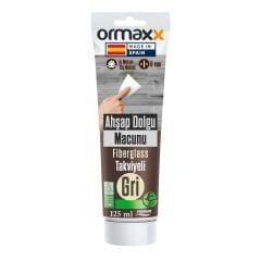 Aguaplast - Gri Fiberglass Katkılı Ahşap Dolgu Tamir Macunu 125 ml