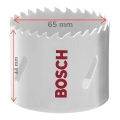 Bosch Ø:65 mm HSS-Bimetal Ahşap ve Metal Delme Panç 2608580494