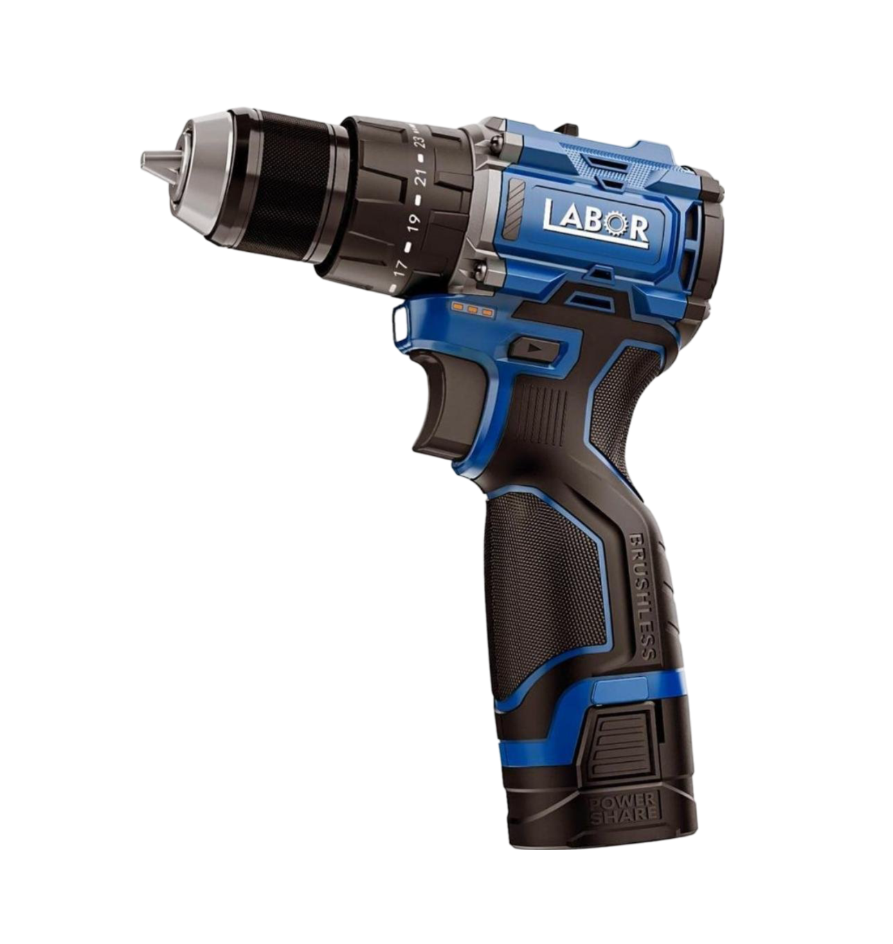 Labor BX-9014 - Akülü Darbeli Vidalama 16,8 V 2,0 Ah Çift Akülü Kömürsüz Motor